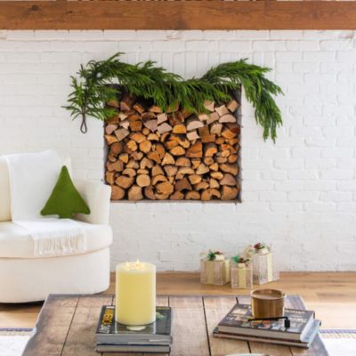 Artificial Real Touch Norfolk Island Pine 6' Garland with Natural Look