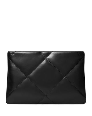 Kira Diamond Quilted Leather Crossbody Bag