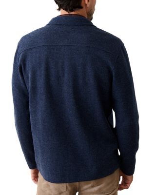 Boiled Wool Overshirt