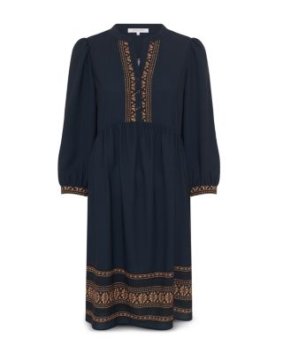 Louisa Contrast Trim Dress