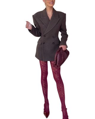 Venise Lace Fishnet Tights