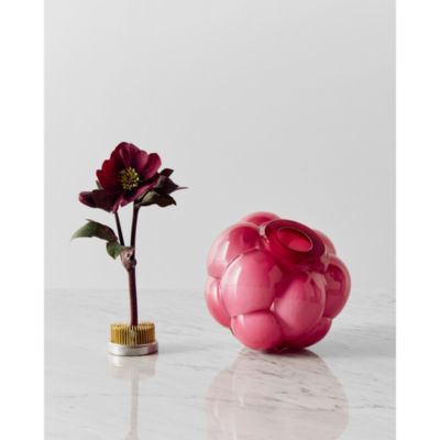 Berry Tales Blush Glass Object