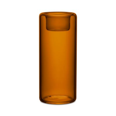 Amber Happy Votive Holders, Set of 3