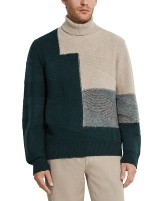 Cashmere and Mohair Turtleneck Sweater