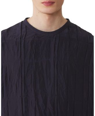  Pleated Silk Top