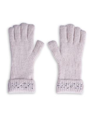 Embellished Beanie & Gloves Set