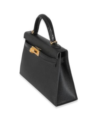 Mini Kelly 20 II Leather Handbag