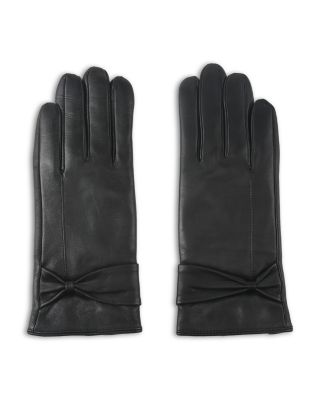 Westminster Bow Leather Gloves