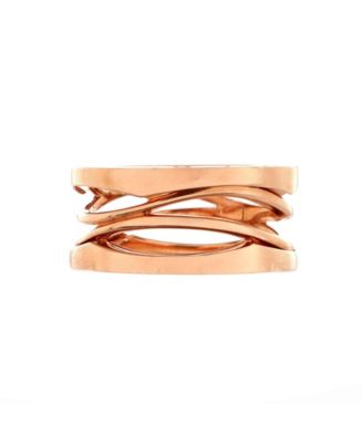 B.Zero1 Design Legend Zaha Hadid Three Band Ring 18K Rose Gold