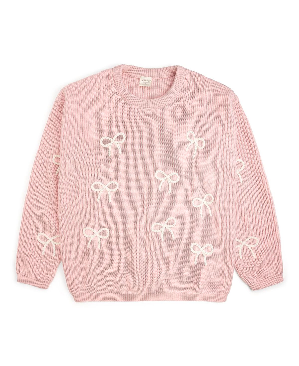 Sweet Wink Women's All Over Bows Knit Sweater
