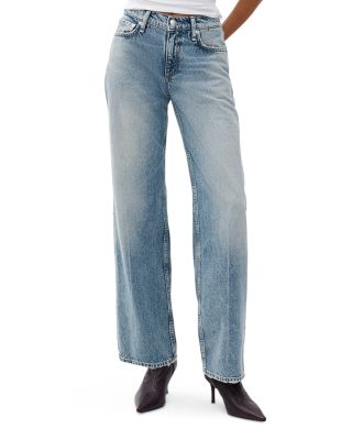 Saige Full Straight Jeans in Roseland