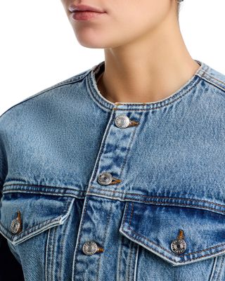 The Nipped Collarless Jacket