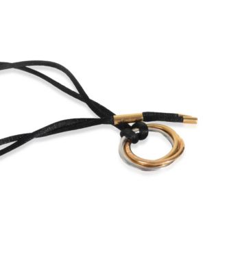  Medium Model Trinity 18k 3 Tone Gold Necklace