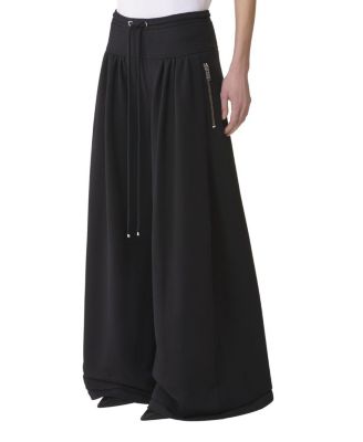 Cotton Fleece and Cashmere Pants