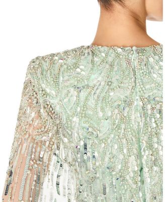 Gold Rush Sequin-Embellished Gown