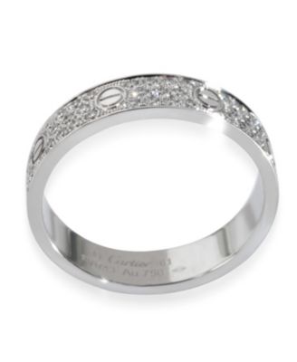  Small Model Love 750 White Gold Ring