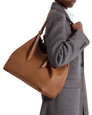 Barra Medium Leather Tote Bag