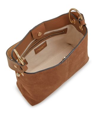 Lana Small Suede Shoulder Bag 