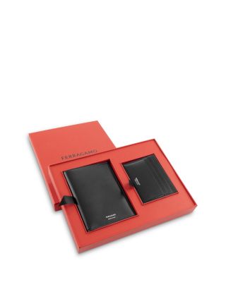 Passport Holder & Card Case Two-Piece Gift Set