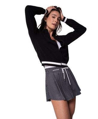 Rally Mock Neck Cardigan