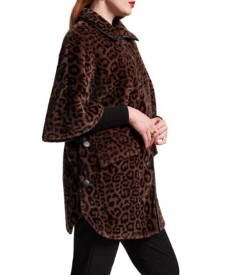 Nico Poncho Jaguar Coat