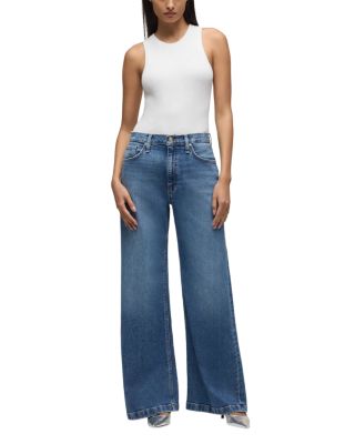Jodie High Rise Wide Leg Jeans in Lunar