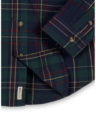 Boys' Organic Long Sleeve Stretch Poplin Shirt - Little Kid, Big Kid