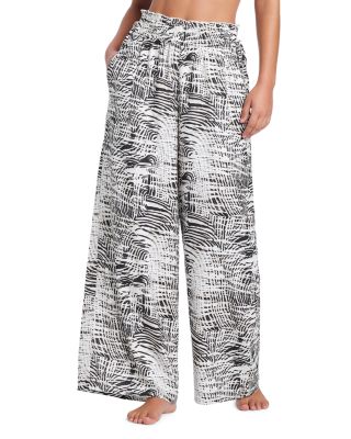 Wide Leg Pants Swim Cover Up