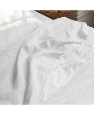 Linen Blend Flat Sheet, King