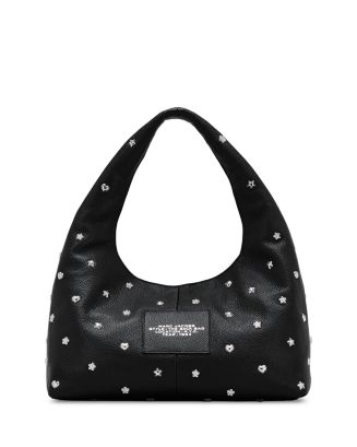 MARC JACOBS The Icon Mini Studded Leather Sack Bag
