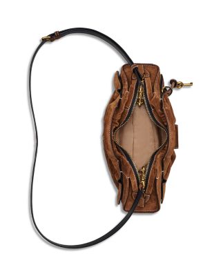 The Dakota Small Suede Satchel