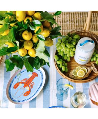 Le Dinner Lobster Extra Large Paper Plates, Set of 8