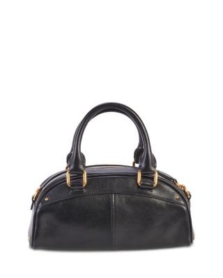 Small Leather Bowling Bag