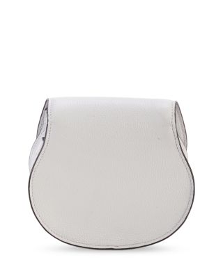 Marcie Small Leather Saddle Bag