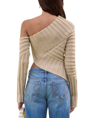 Jaidan Asymmetric Knit Top