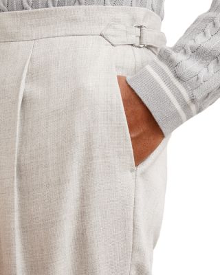 Flush Textured Side Adjuster Trousers