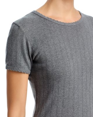 Pointelle Tee &amp; Pointelle Boxer Pants