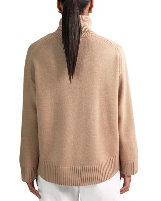 Wool & Cashmere Roll Neck Sweater