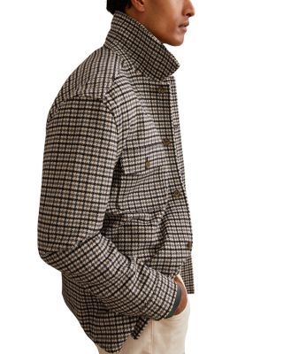 Liam Houndstooth Overshirt