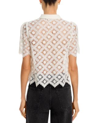 Addison Tile Lace Shirt