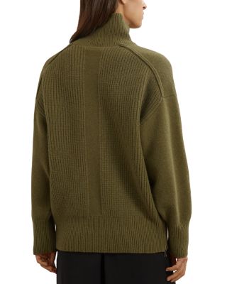 Wool Funnel Neck Sweater