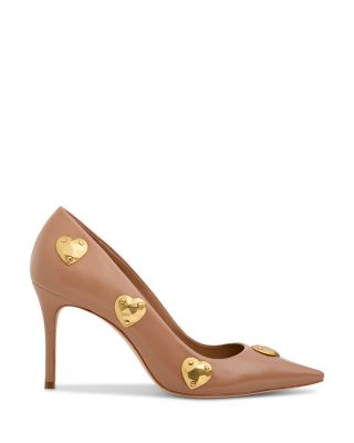 Women's Luna Metal Hearts Pumps