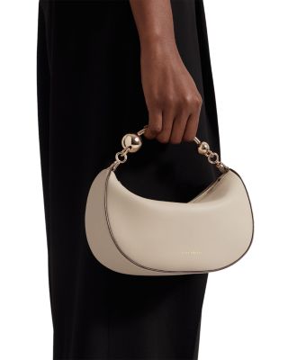 Crescent Moon Small Leather Crossbody