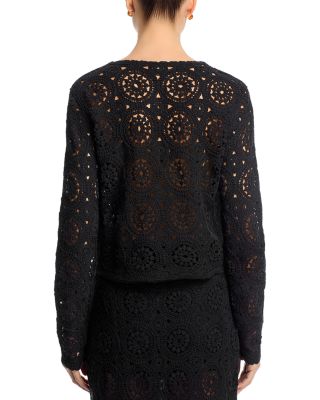 Crochet Cardigan & Midi Skirt 