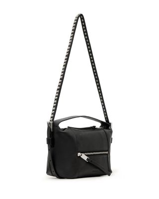 Vega Embossed Leather Grab Bag