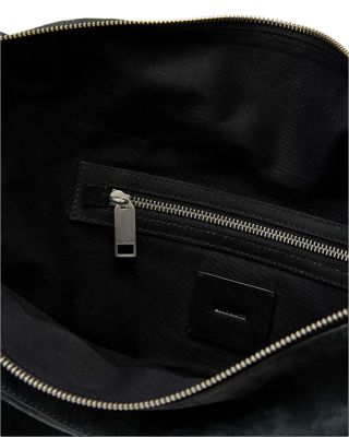 Luna Suede Shoulder Bag