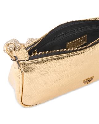 Metallic Leather Handbag