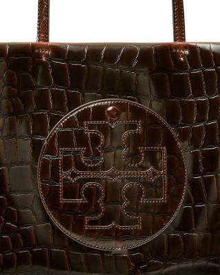 Ella Croc Embossed Small Tote