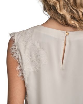 Lace Trim Top