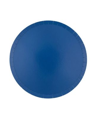 Solid Shade Colors, Paper Party Dinner Plates, Set of 8